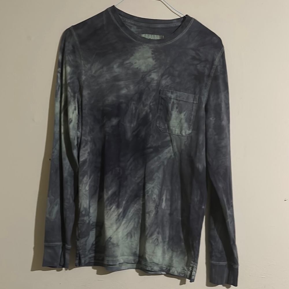 Men's Tie-Dye Long Sleeve Shirt